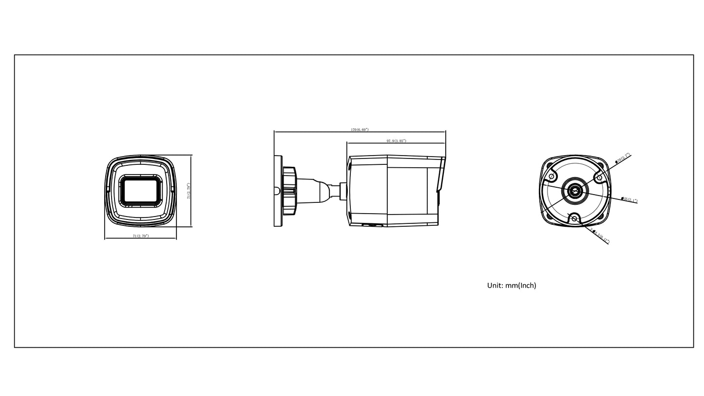 TruVision™ Smart IP Bullet Camera, 4MP [G-TVGP-M010401B]